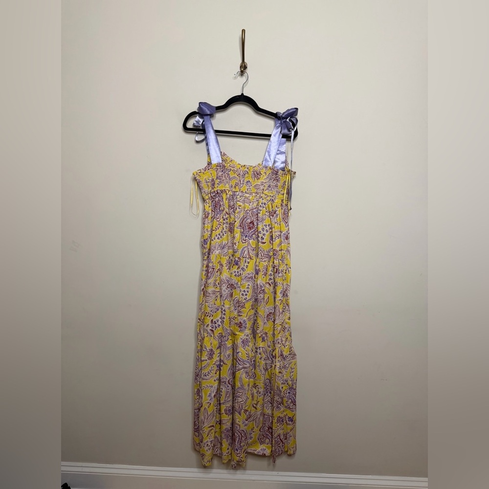 Petal & Pup Marigold Smocked Maxi Sundress - Picture 7 of 7